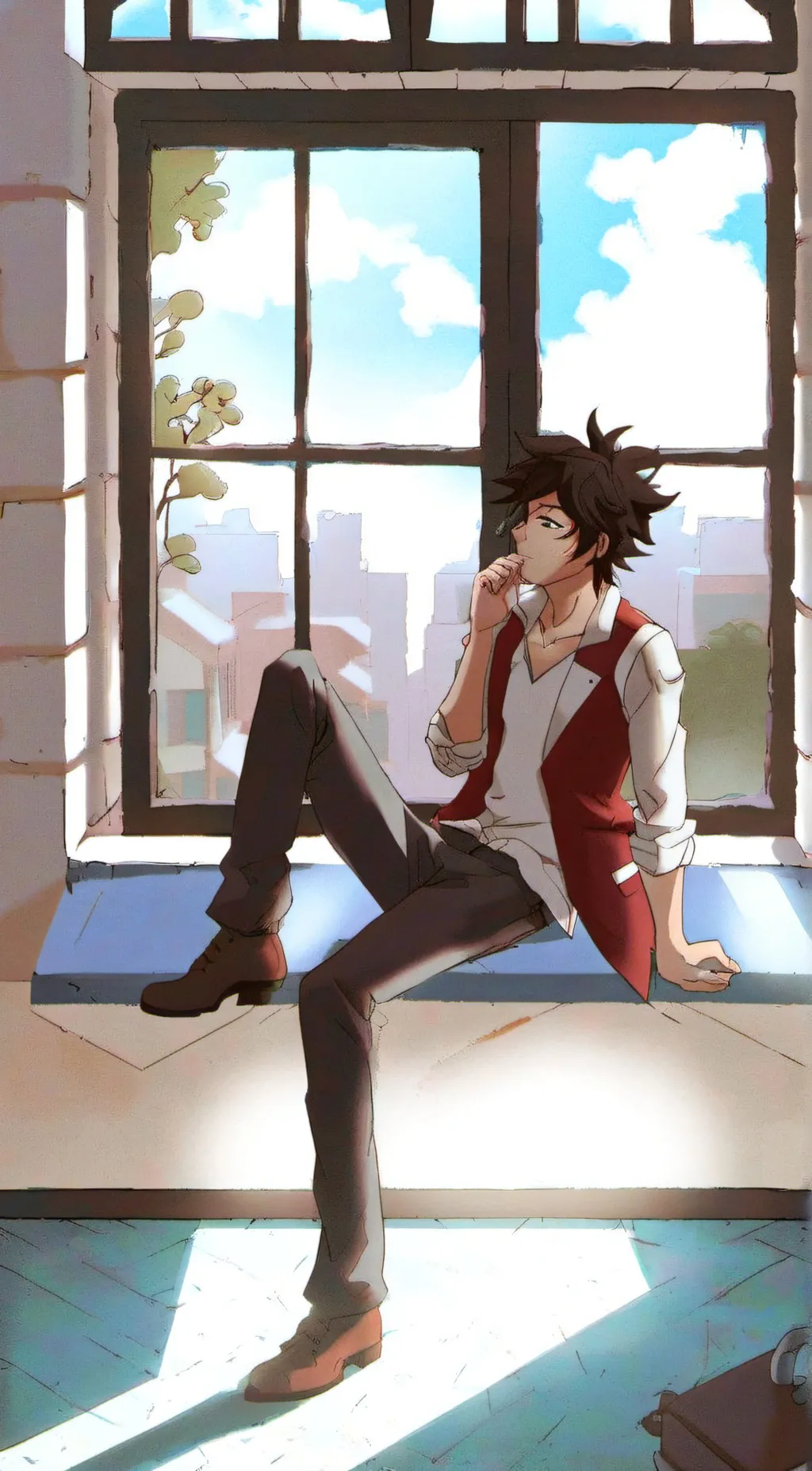 ai character: Ethan background