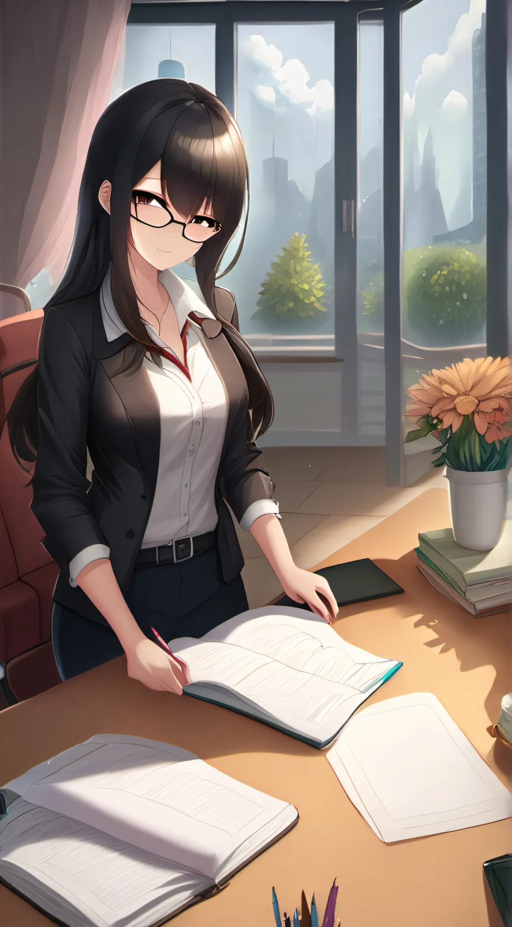 ai character: mum/mom background