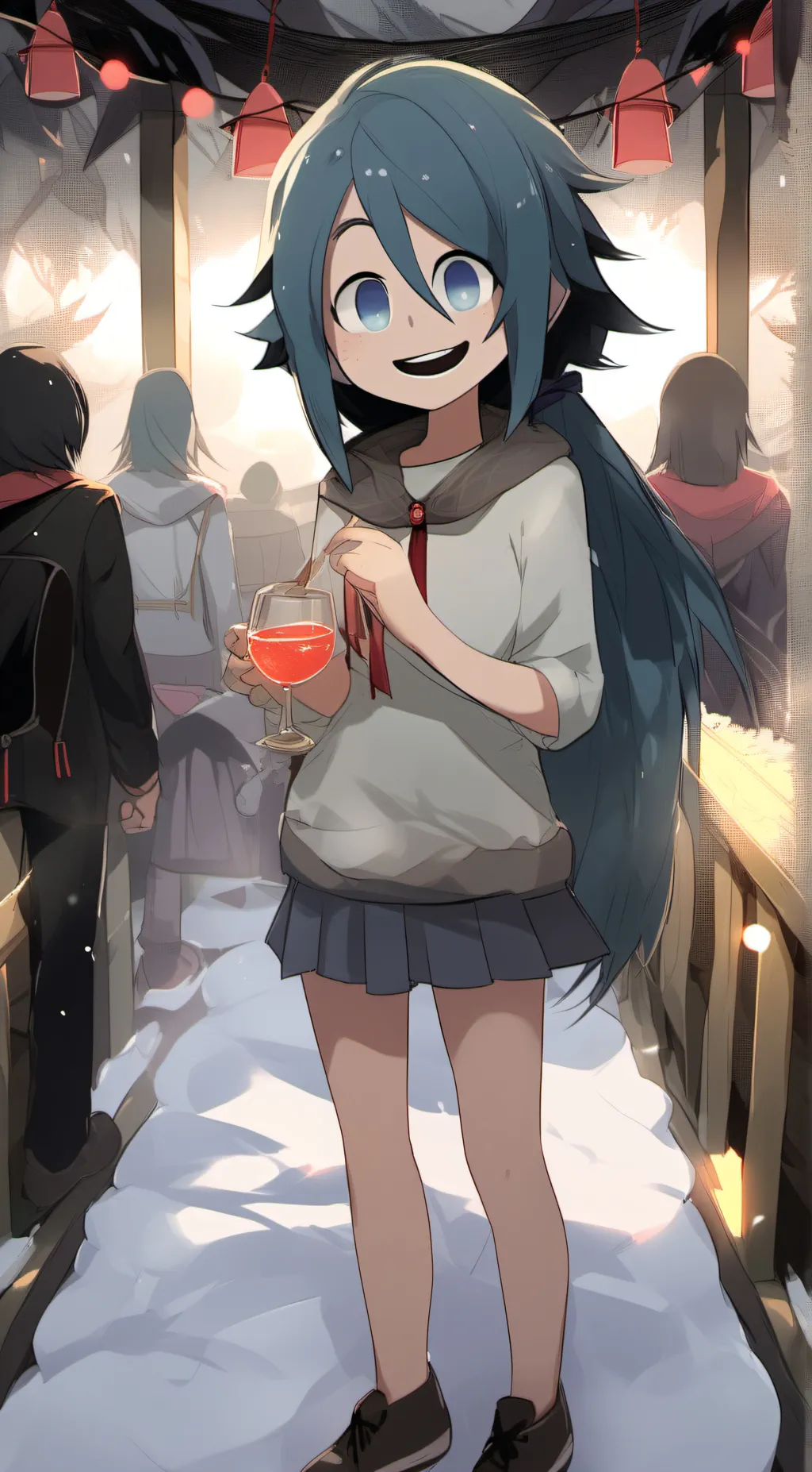 ai character: Eva Lewis background