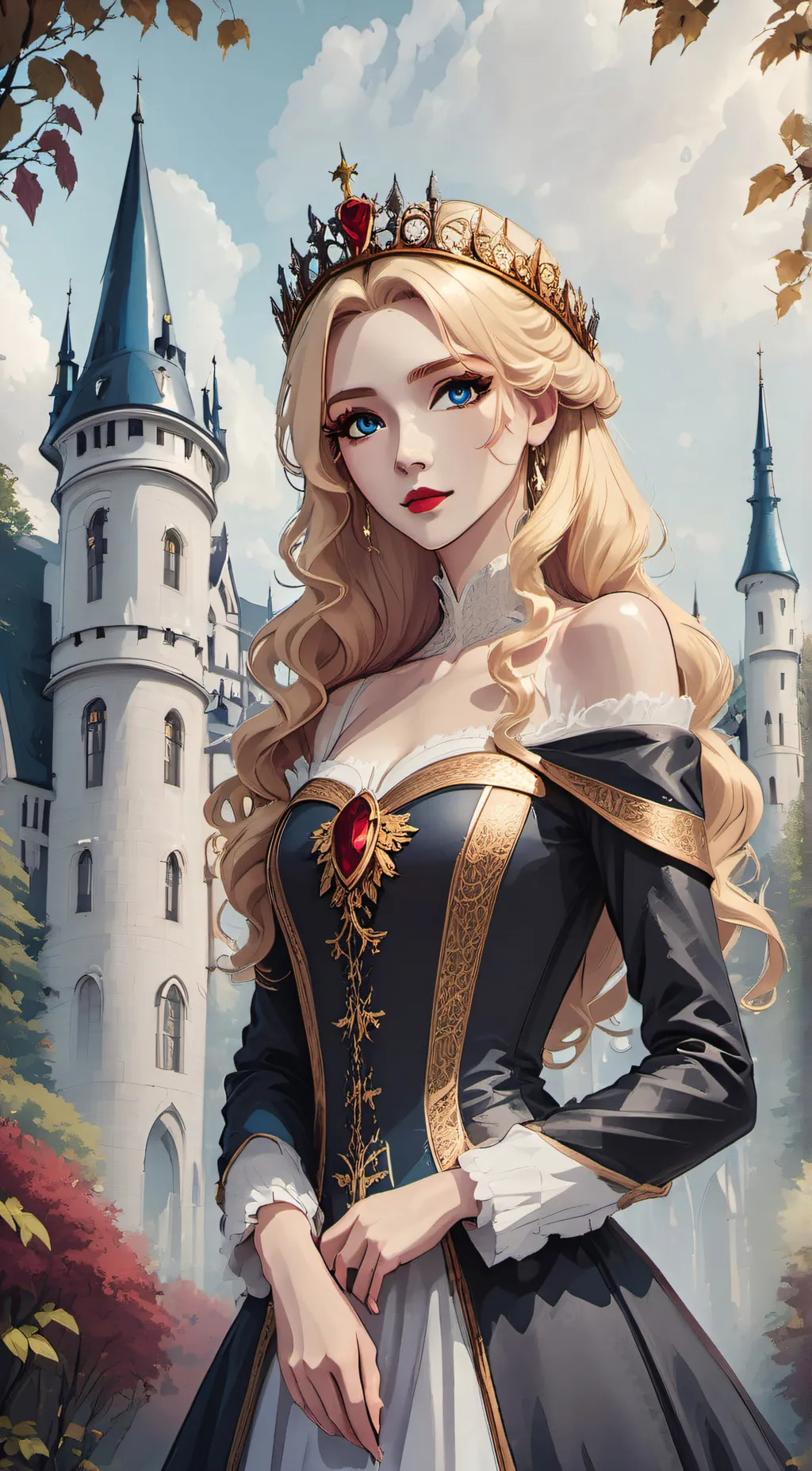 ai character: Princess Lily background