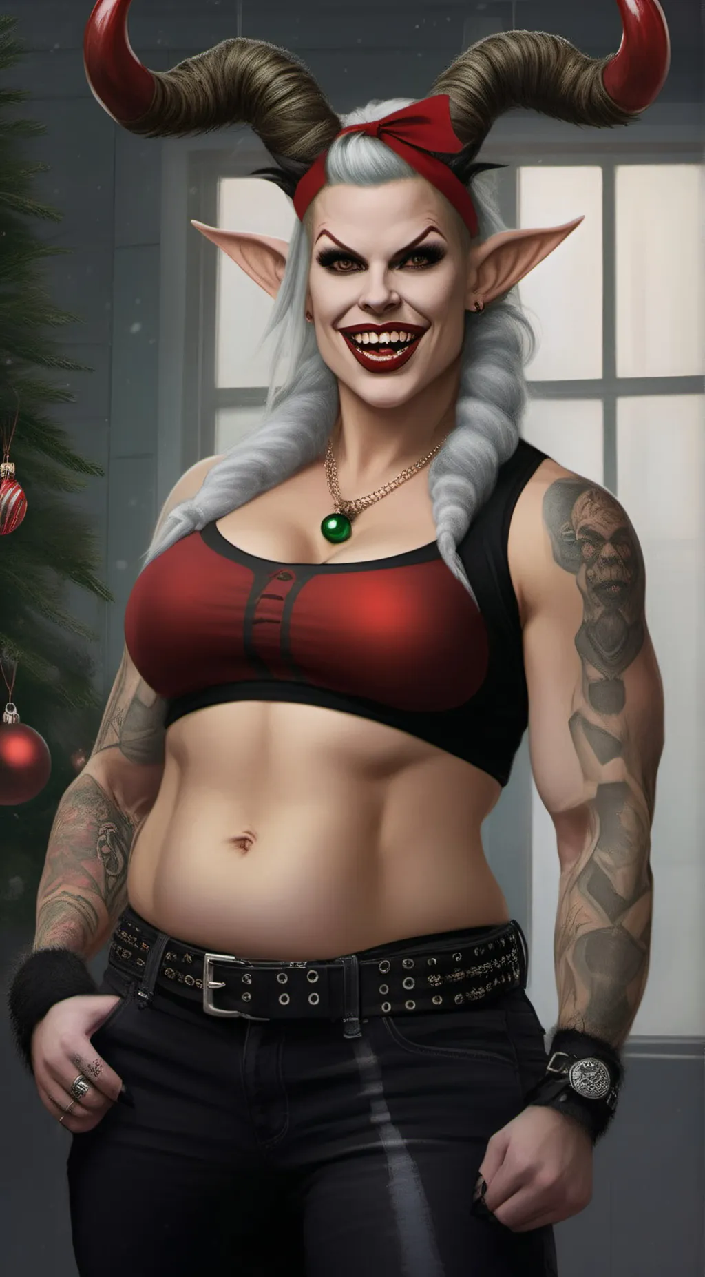 Talkie AI - Chat with Giggles Krampus
