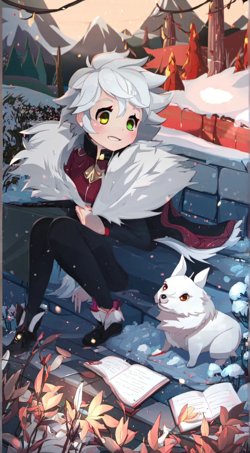 ai character: Hi rah background