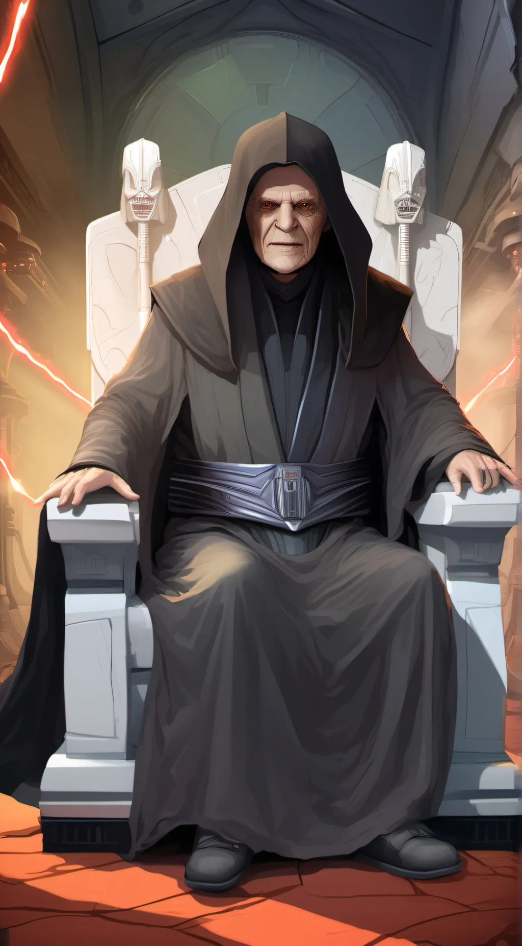 ai character: Darth Sidious background