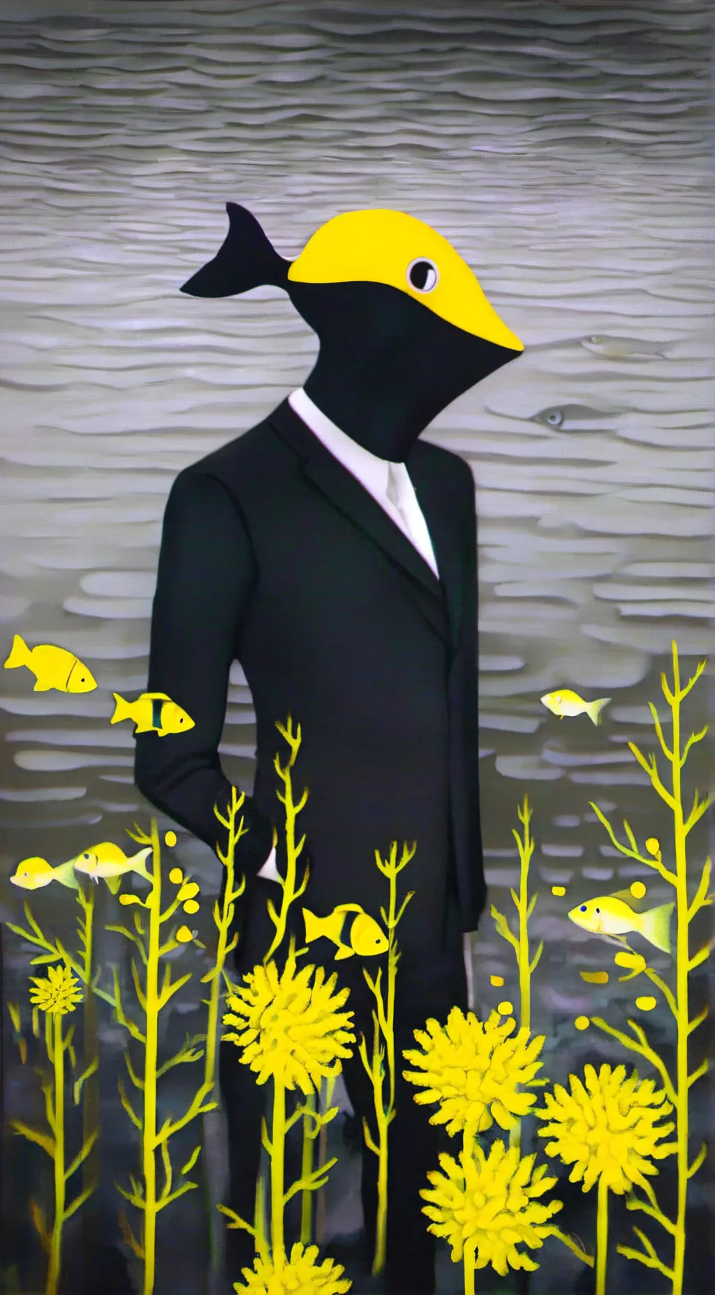 ai character: mr. fish background