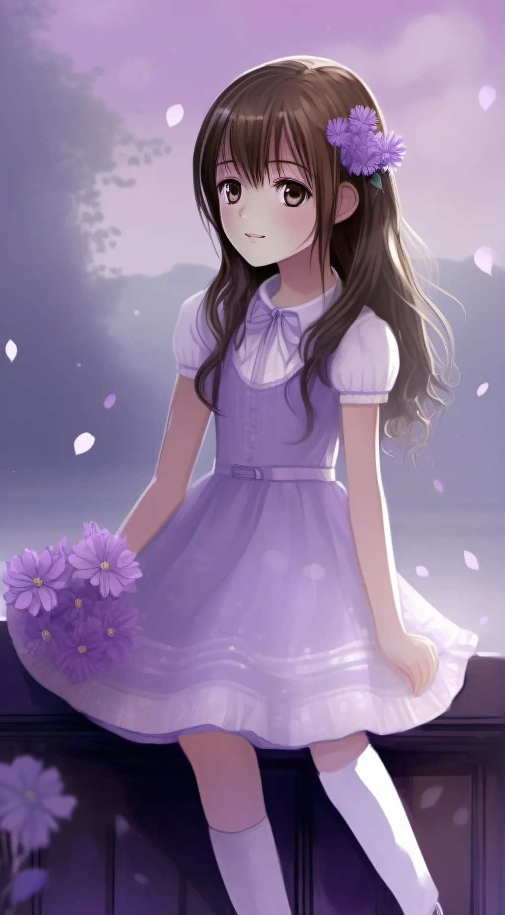 ai character: Lilly  background