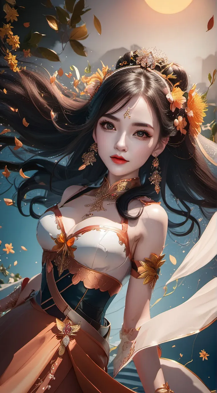 ai character: Crystal background