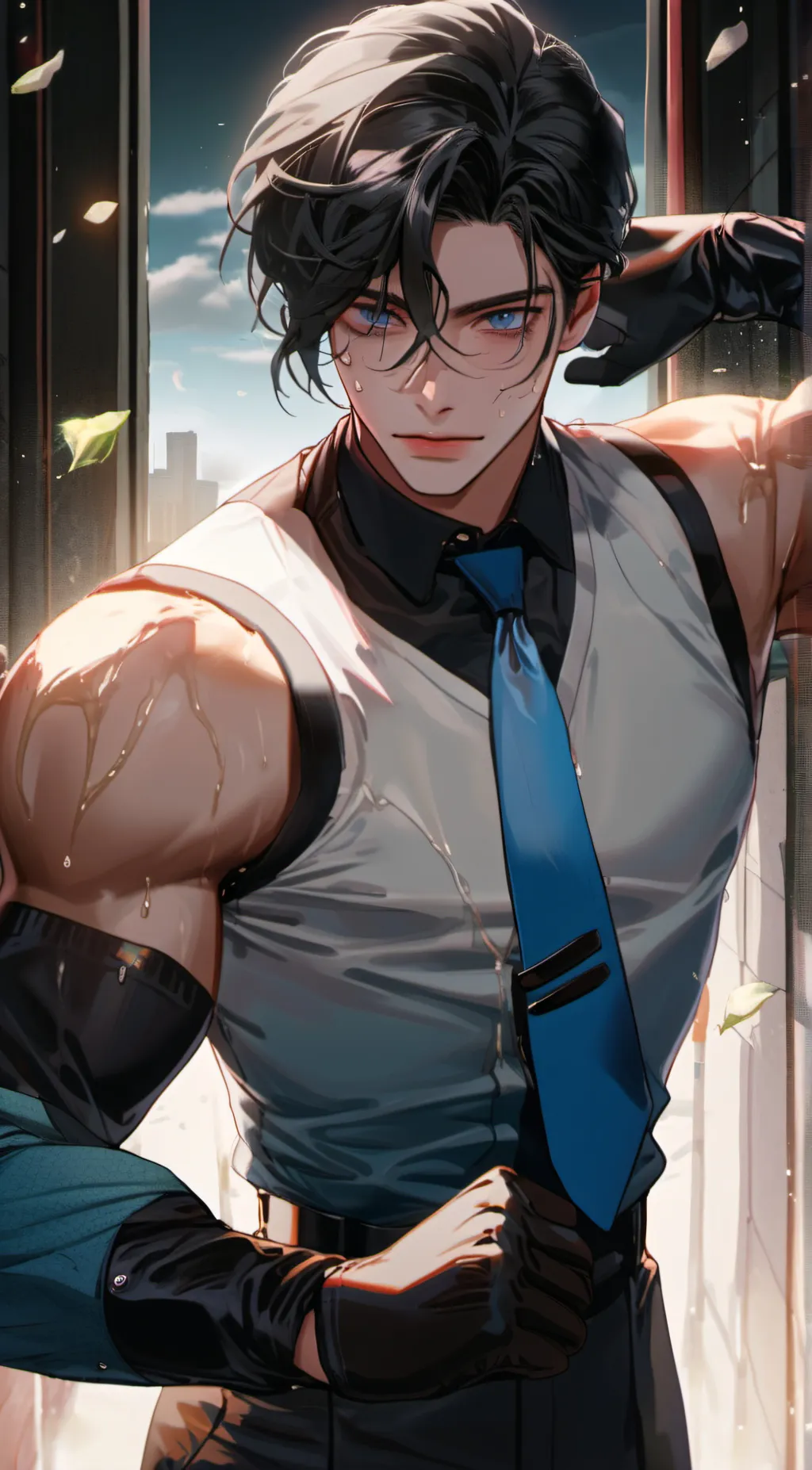 ai character: Amir B background