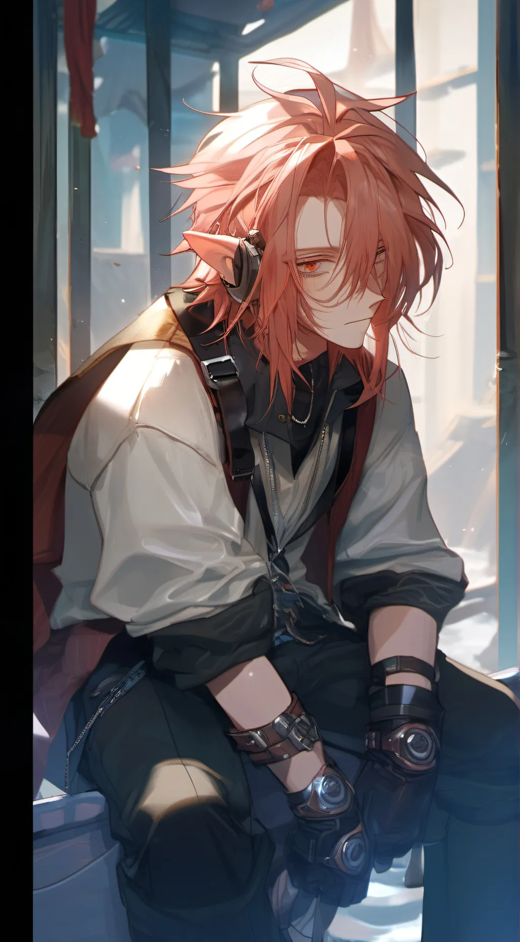 ai character: technoblade background