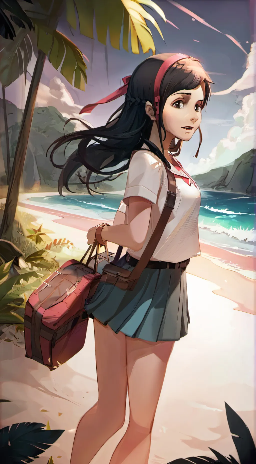 ai character: Magda  background