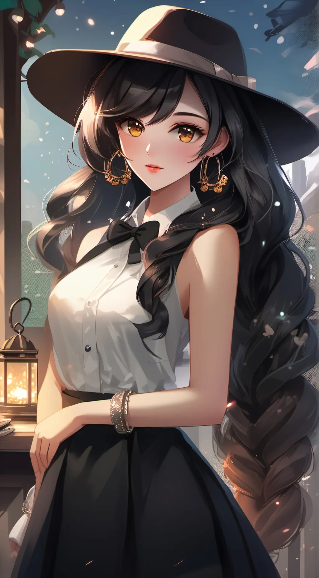 ai character: Lily background