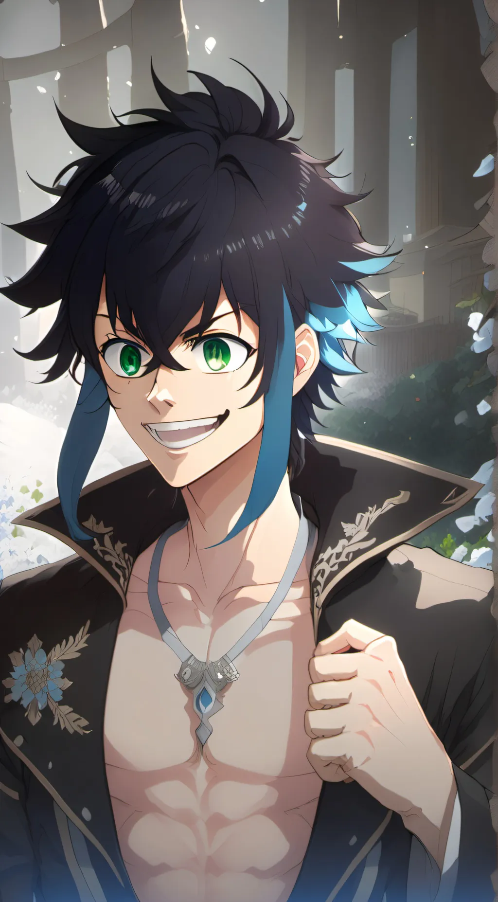 ai character: inosuke  background