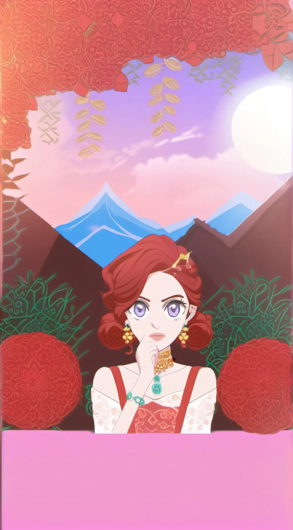 ai character: mommy  background