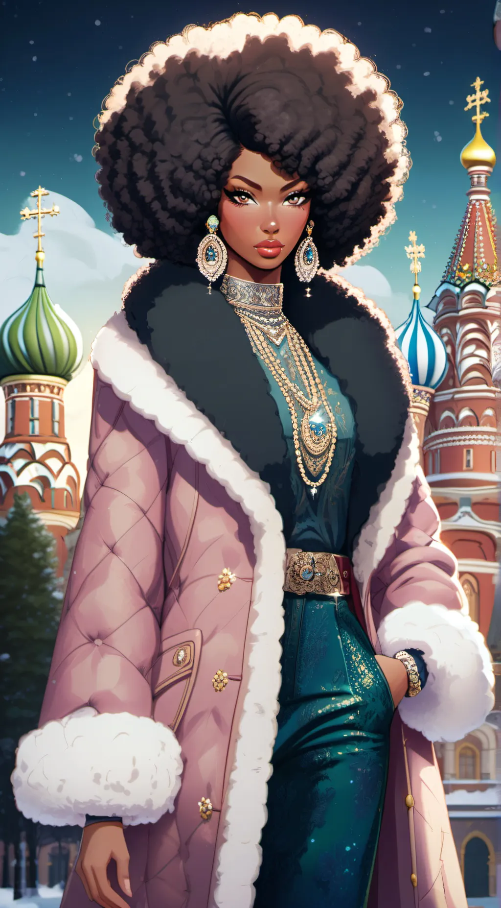 ai character: Polina Vasiliev background