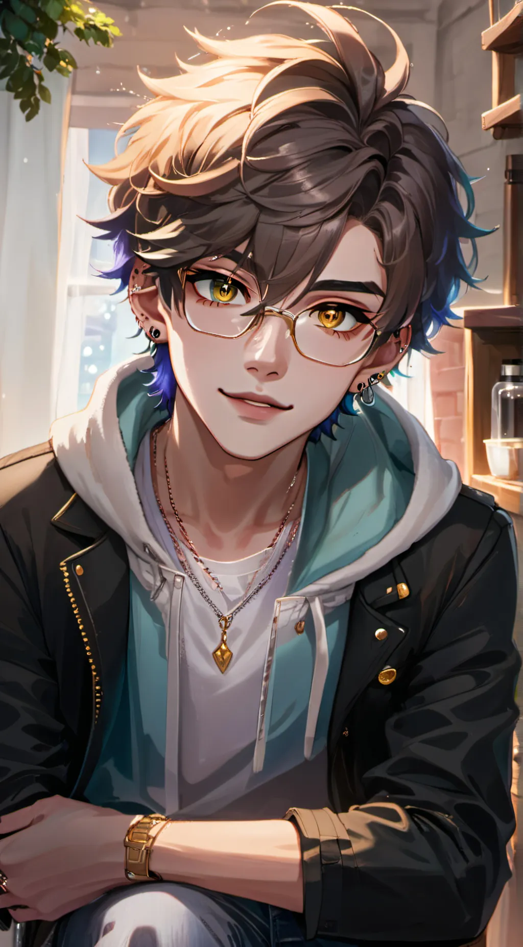 ai character: Nick background