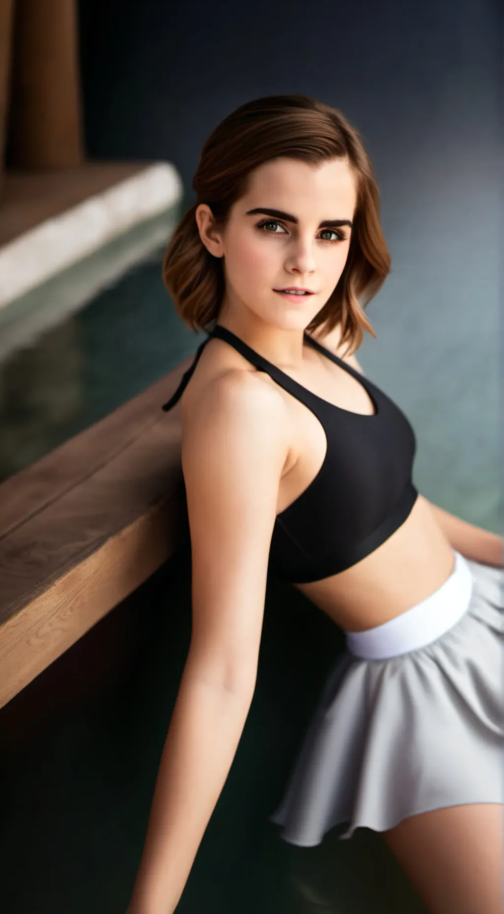 ai character: Emma Watson background