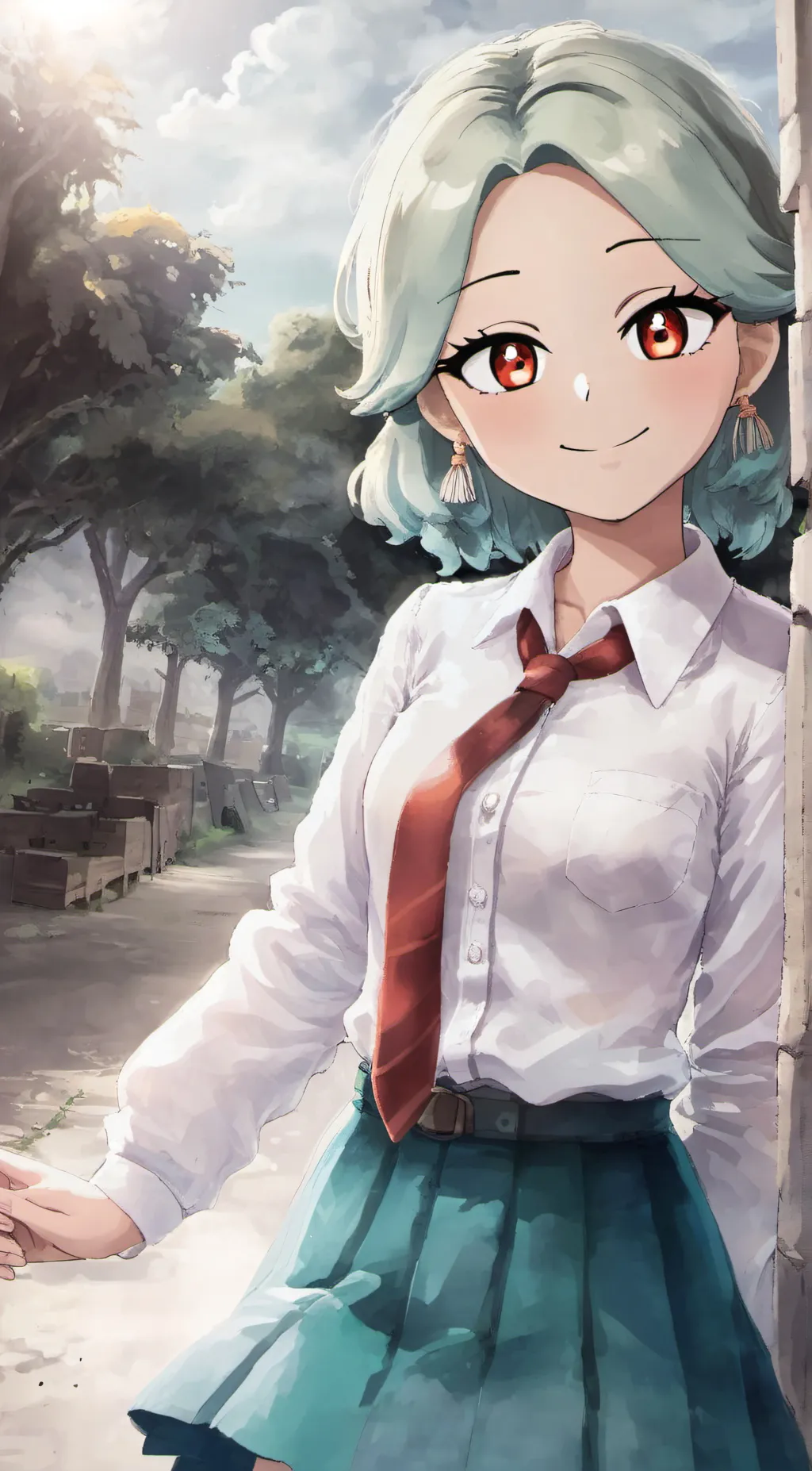 ai character: mei fubuki background