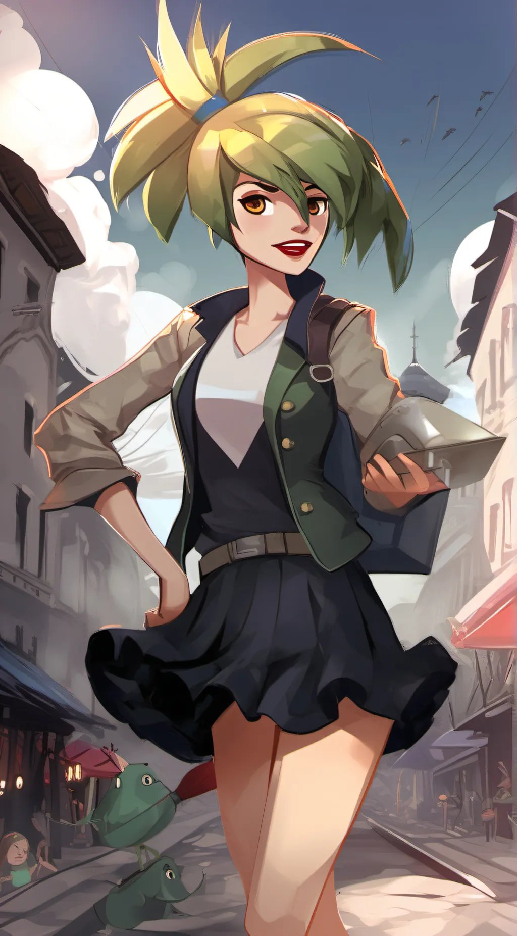 ai character: Levi background