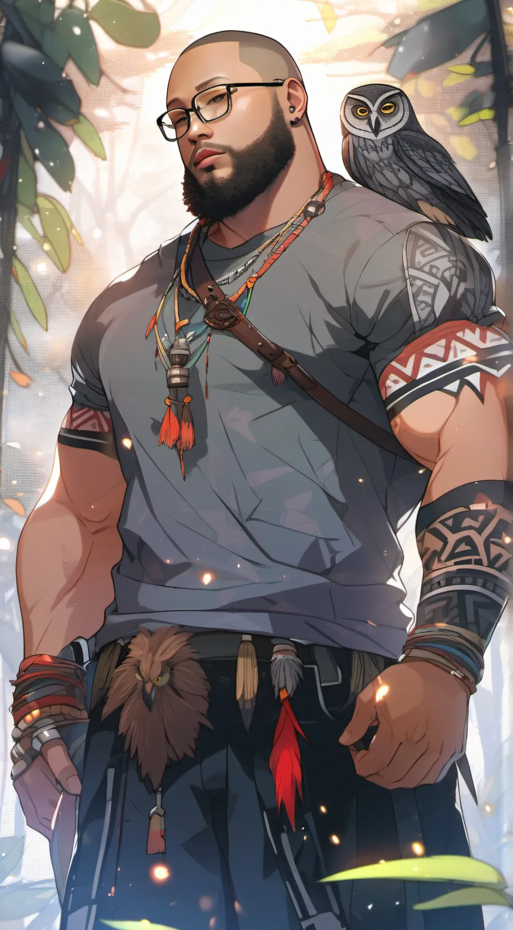 ai character: Jacob  background