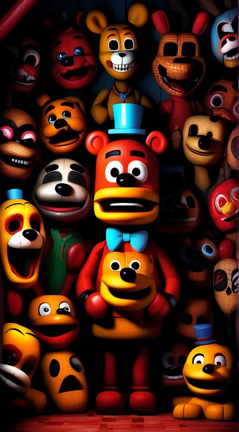 ai character: all fnaf background