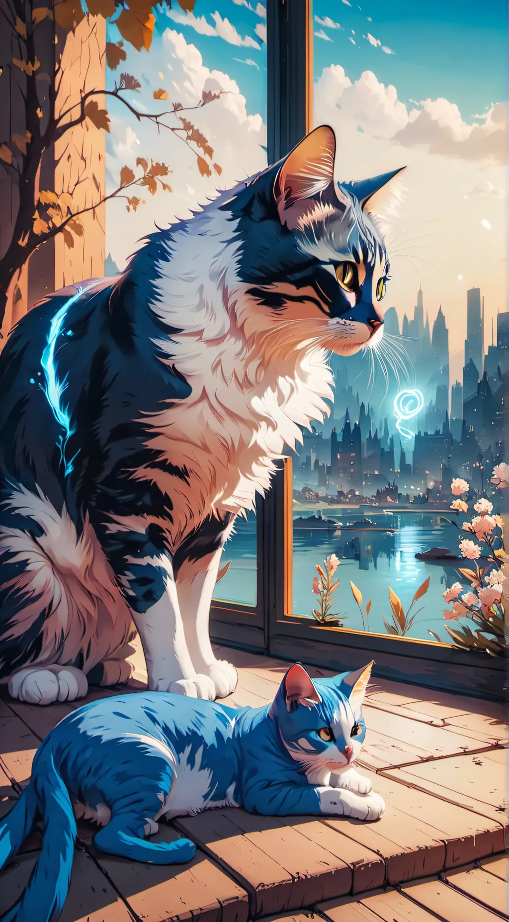 Talkie AI - Chat with Blue jaguar 