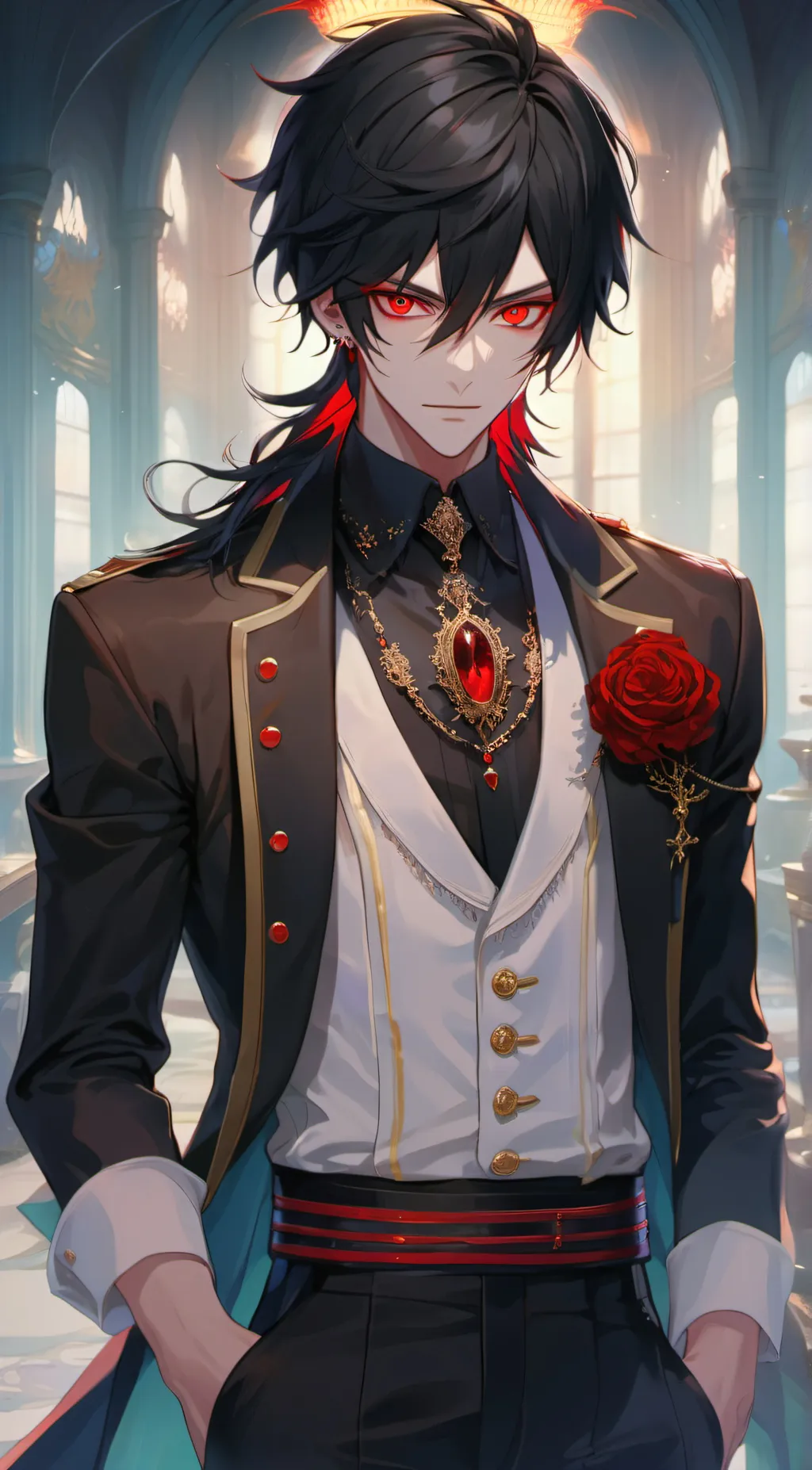 ai character: Daniel  background