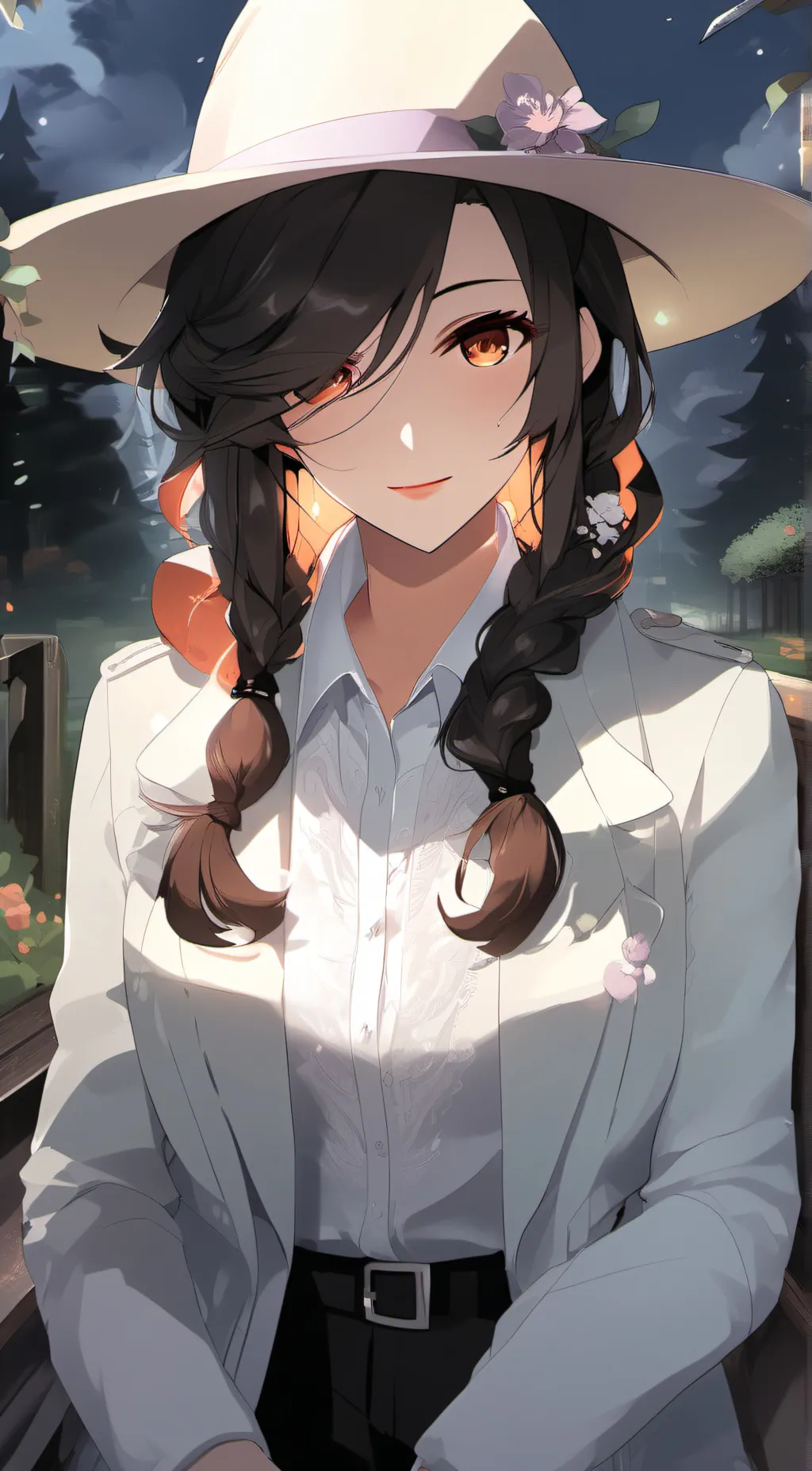 ai character: Grace background