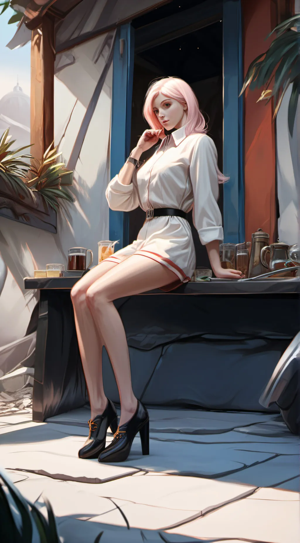 ai character: abigail background