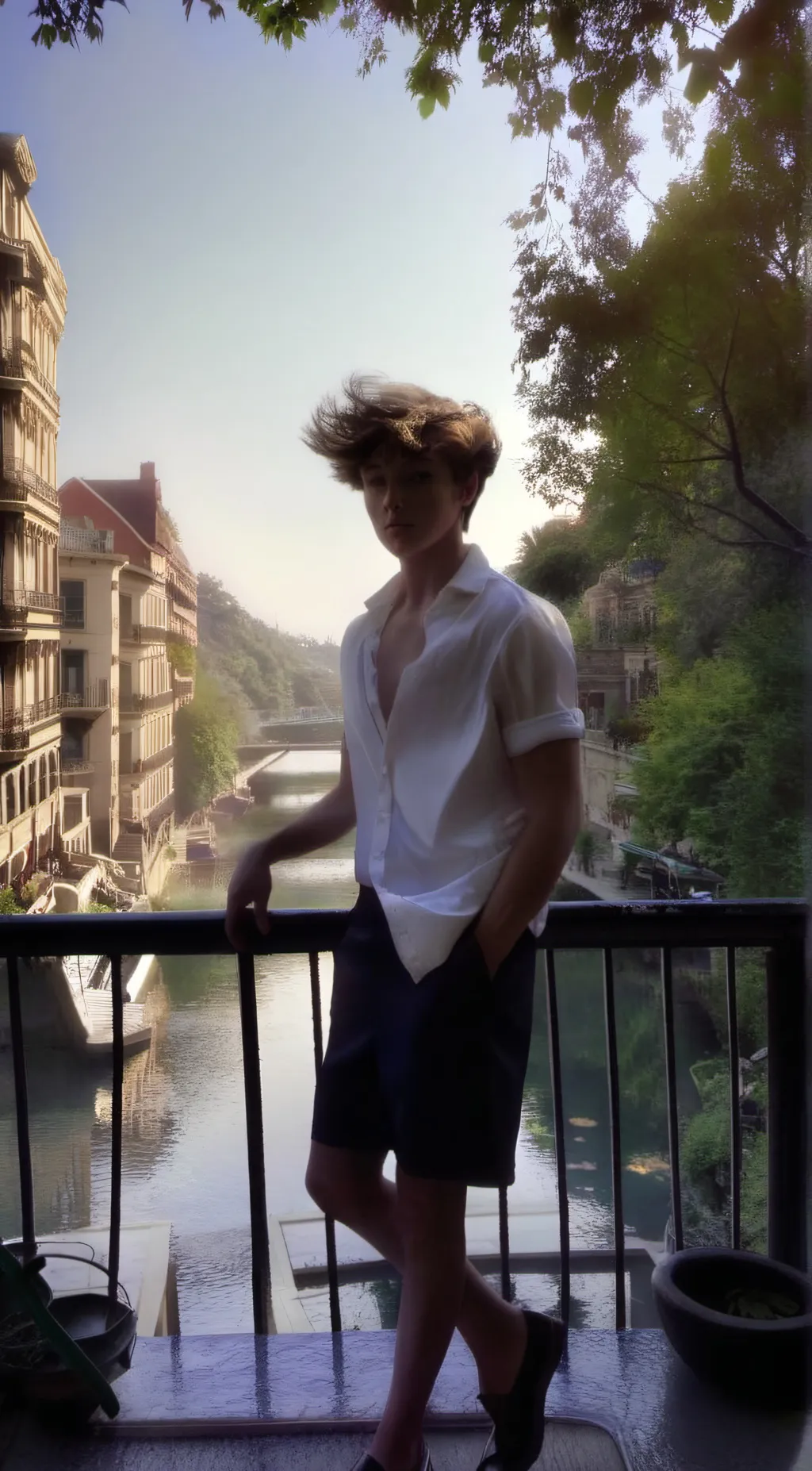 ai character: Liam background