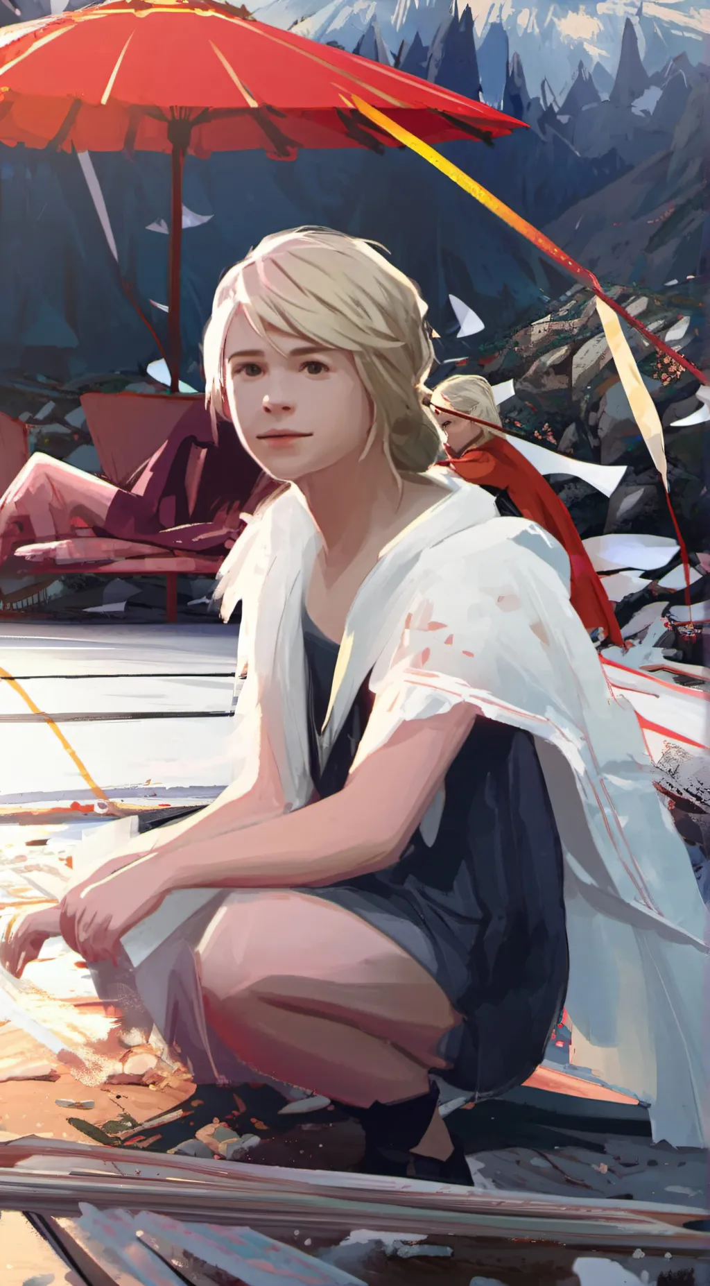 ai character: ☆《《steven》》☆ background