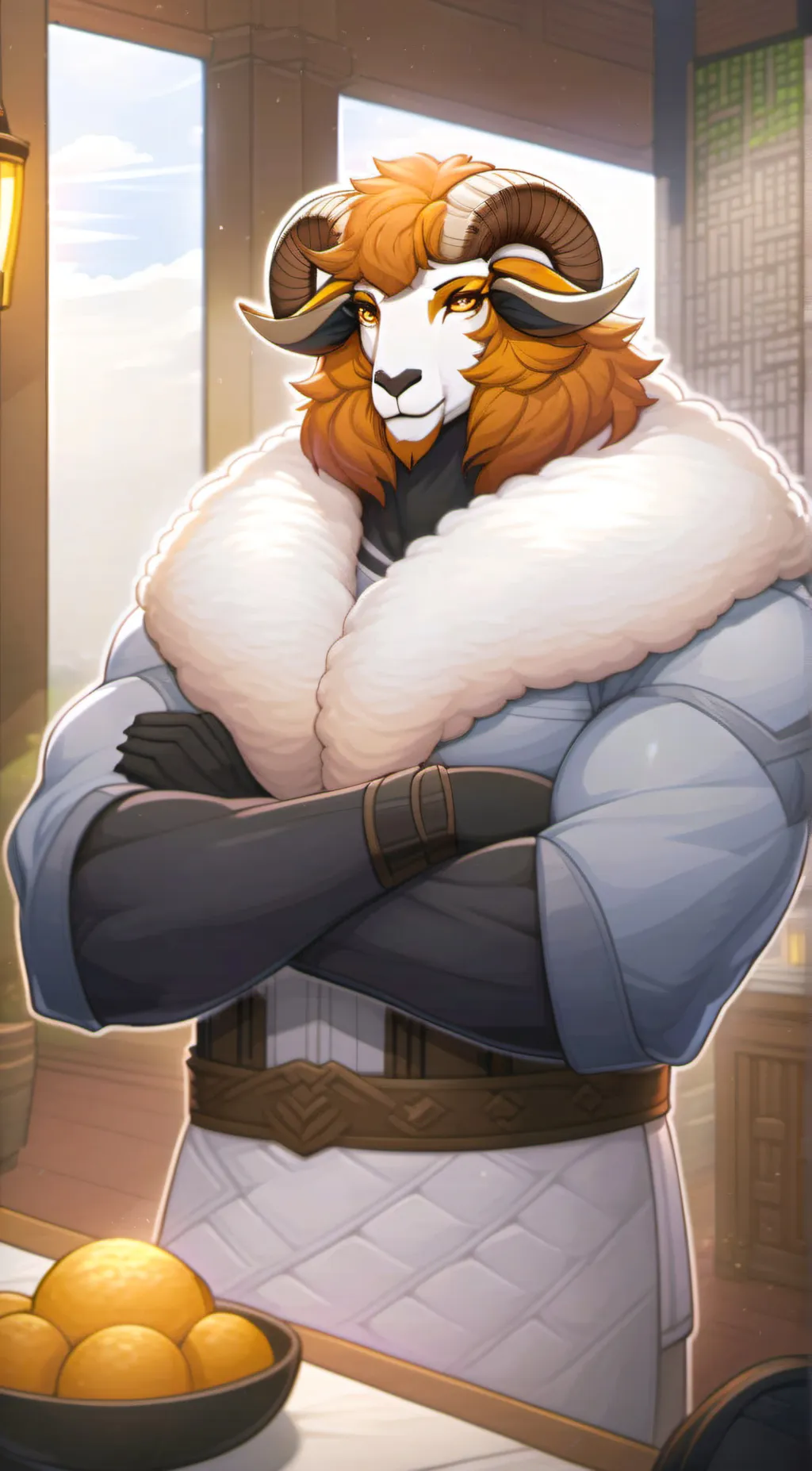 ai character: Baron background
