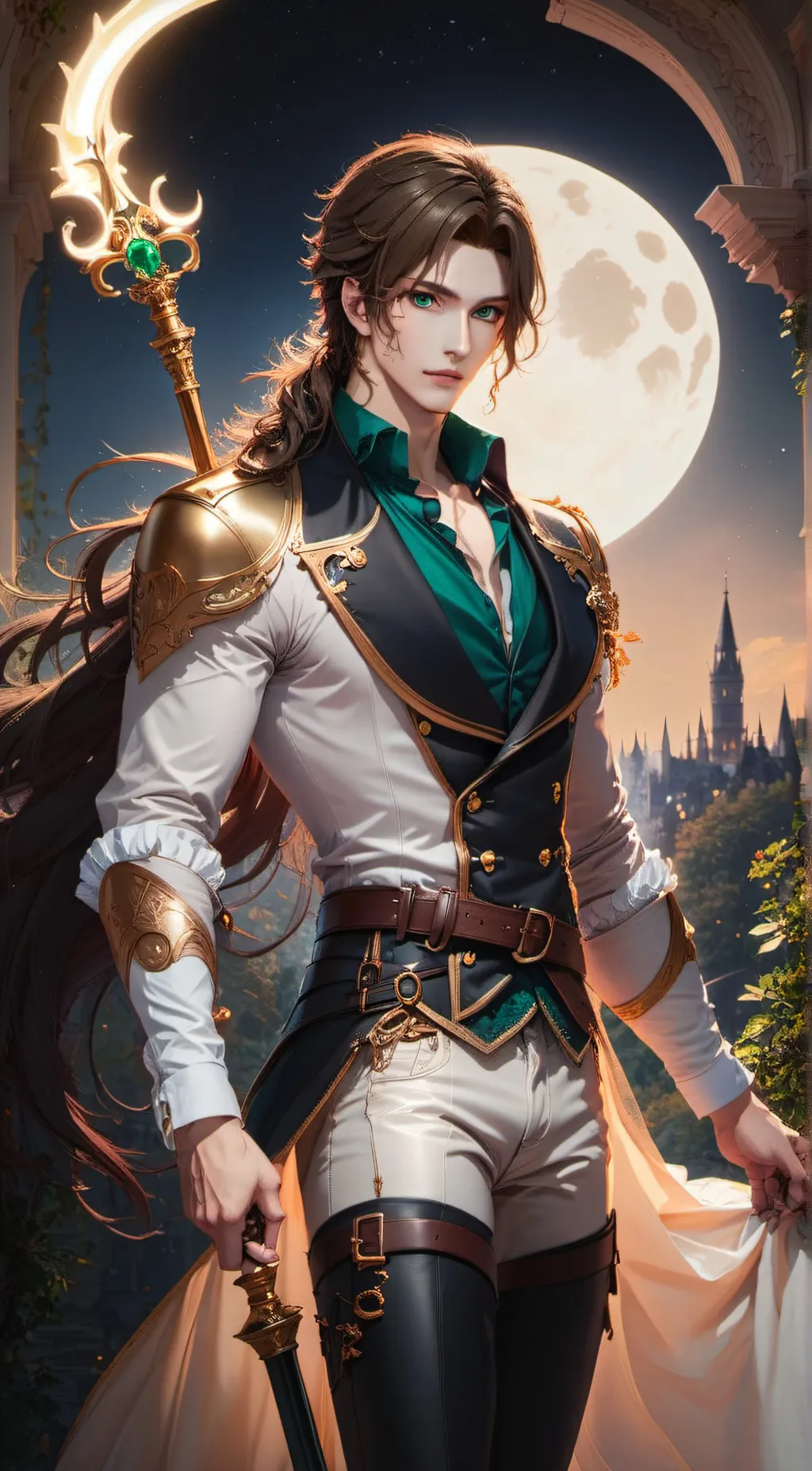 ai character: Twilight background