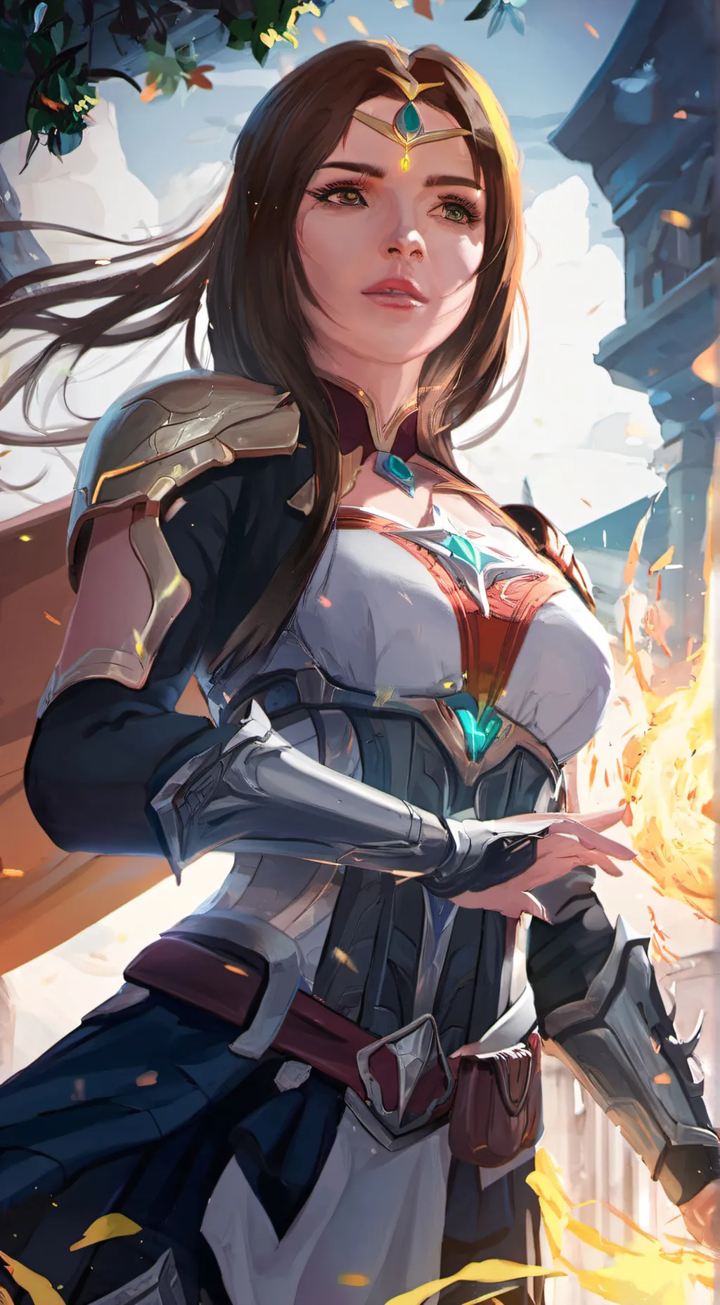 ai character: Evelyn background