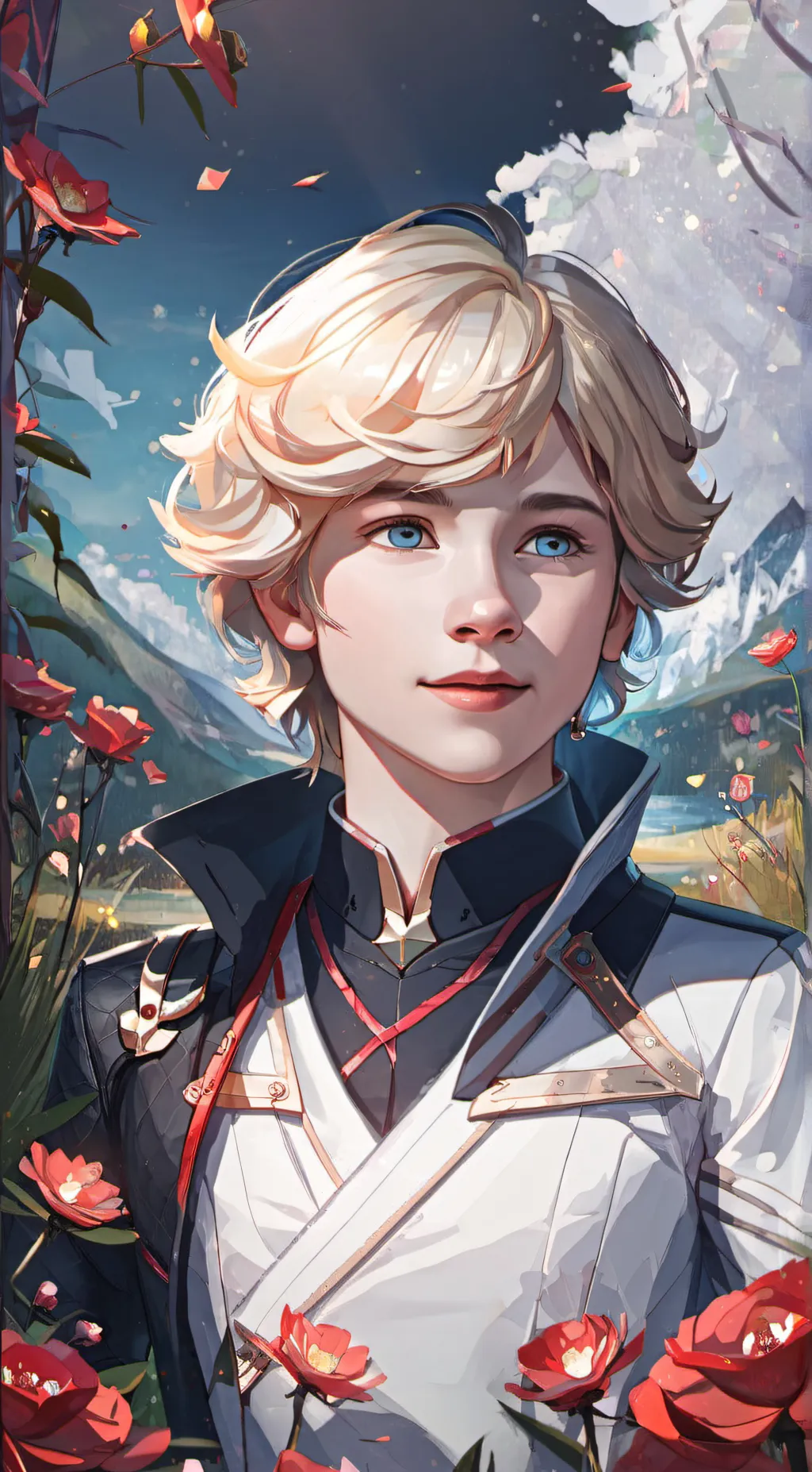 ai character: Reed covell background