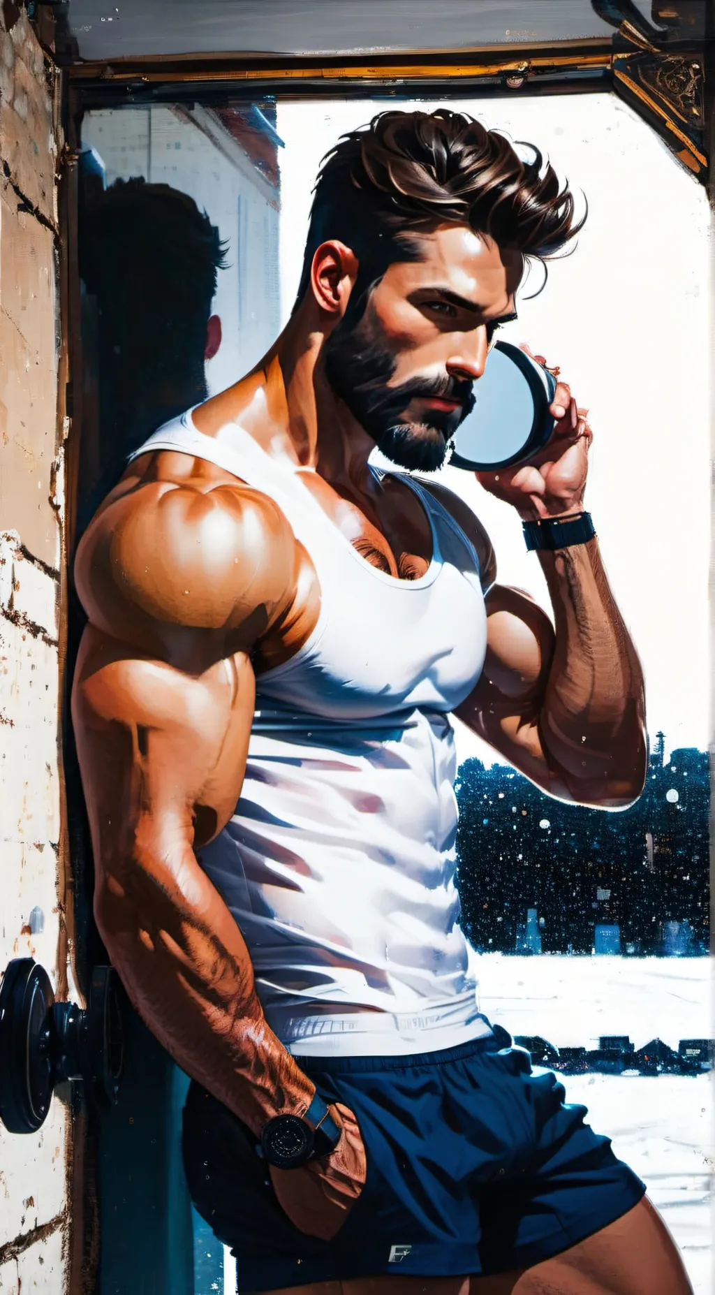ai character: hot generic Gay  background