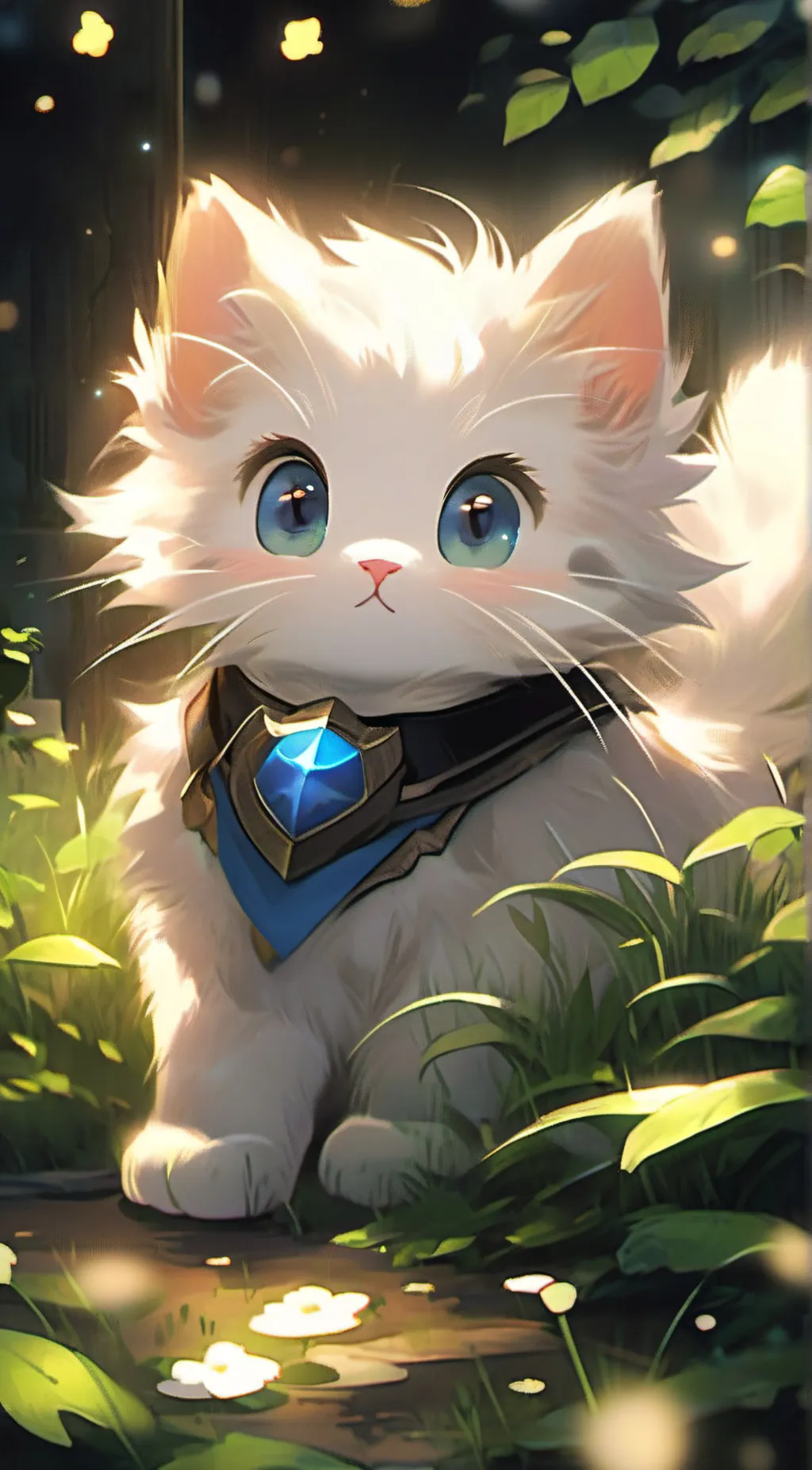 ai character: Kitty background