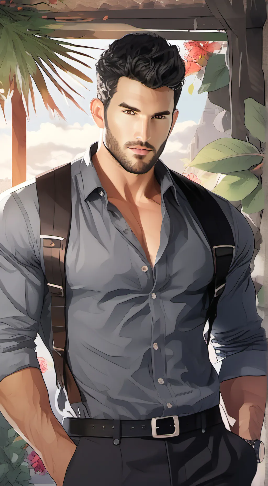 ai character: Brock background