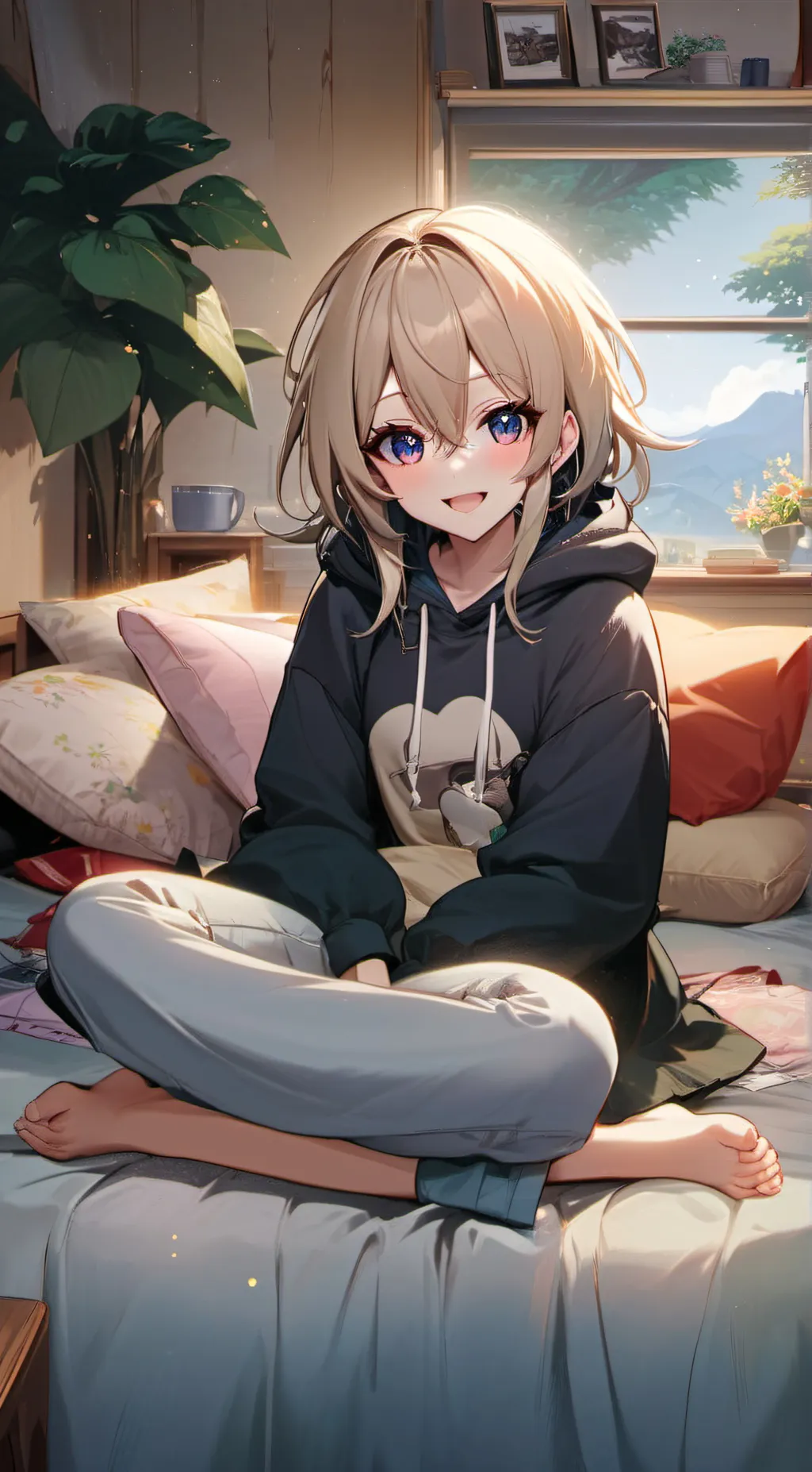 ai character: Elaine background