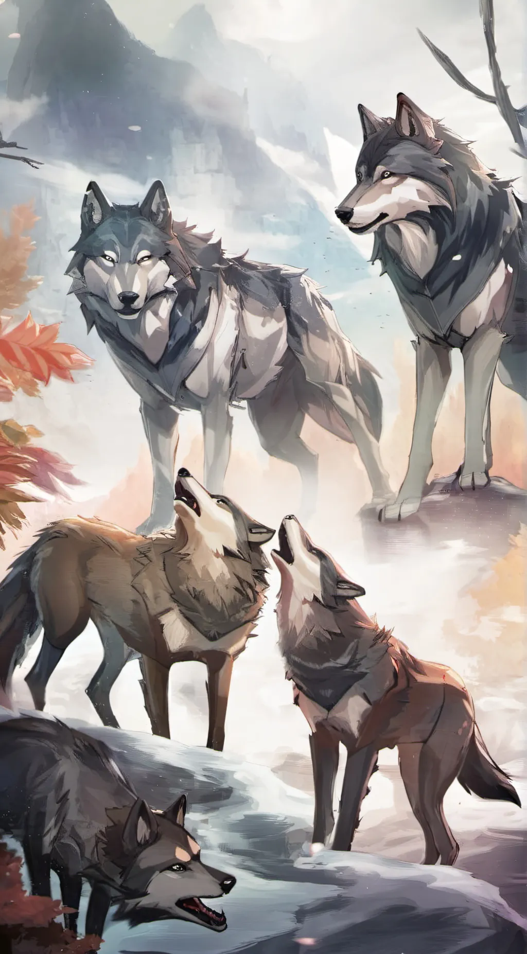 ai character: The Zoo background