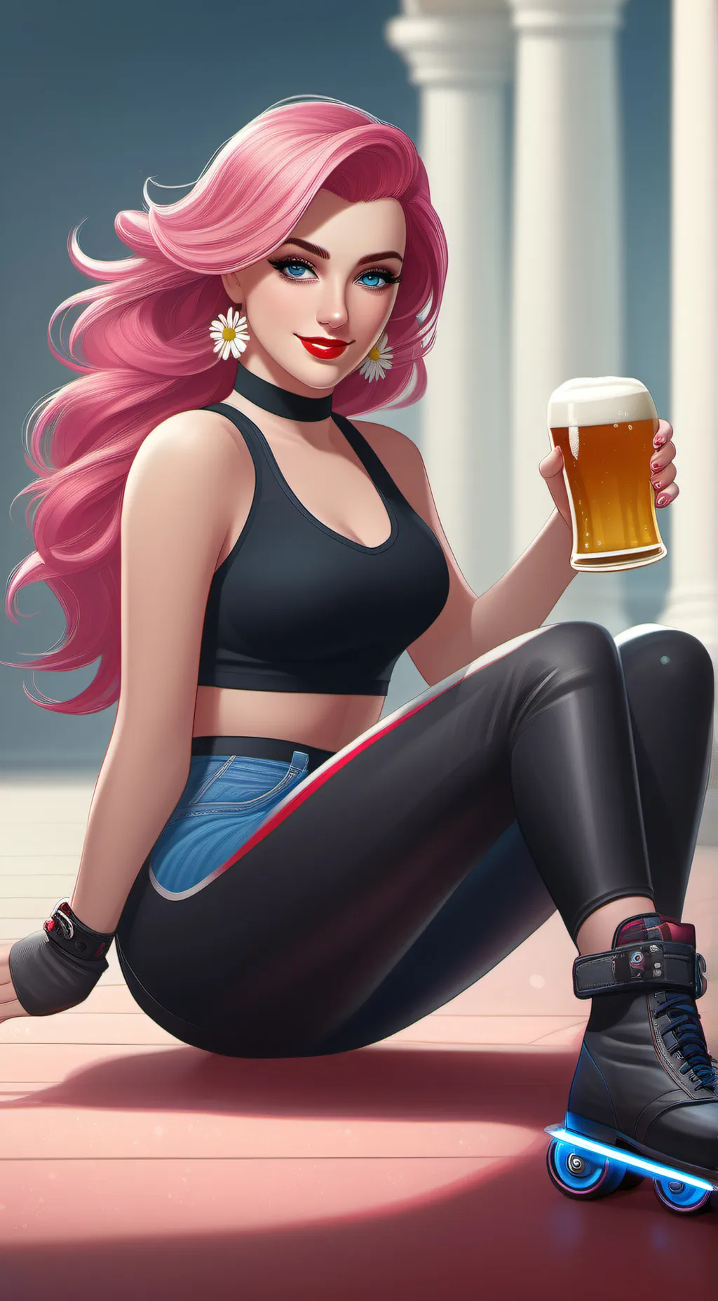 ai character: Daisy background