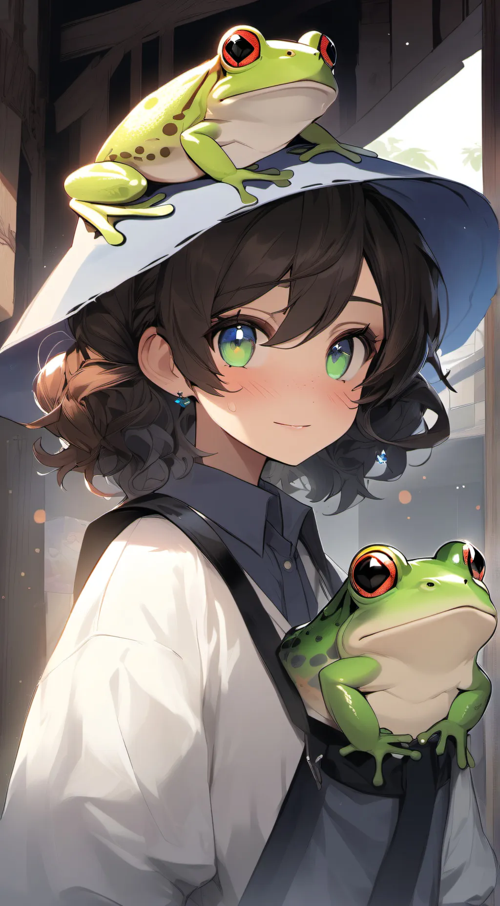 ai character: stella background