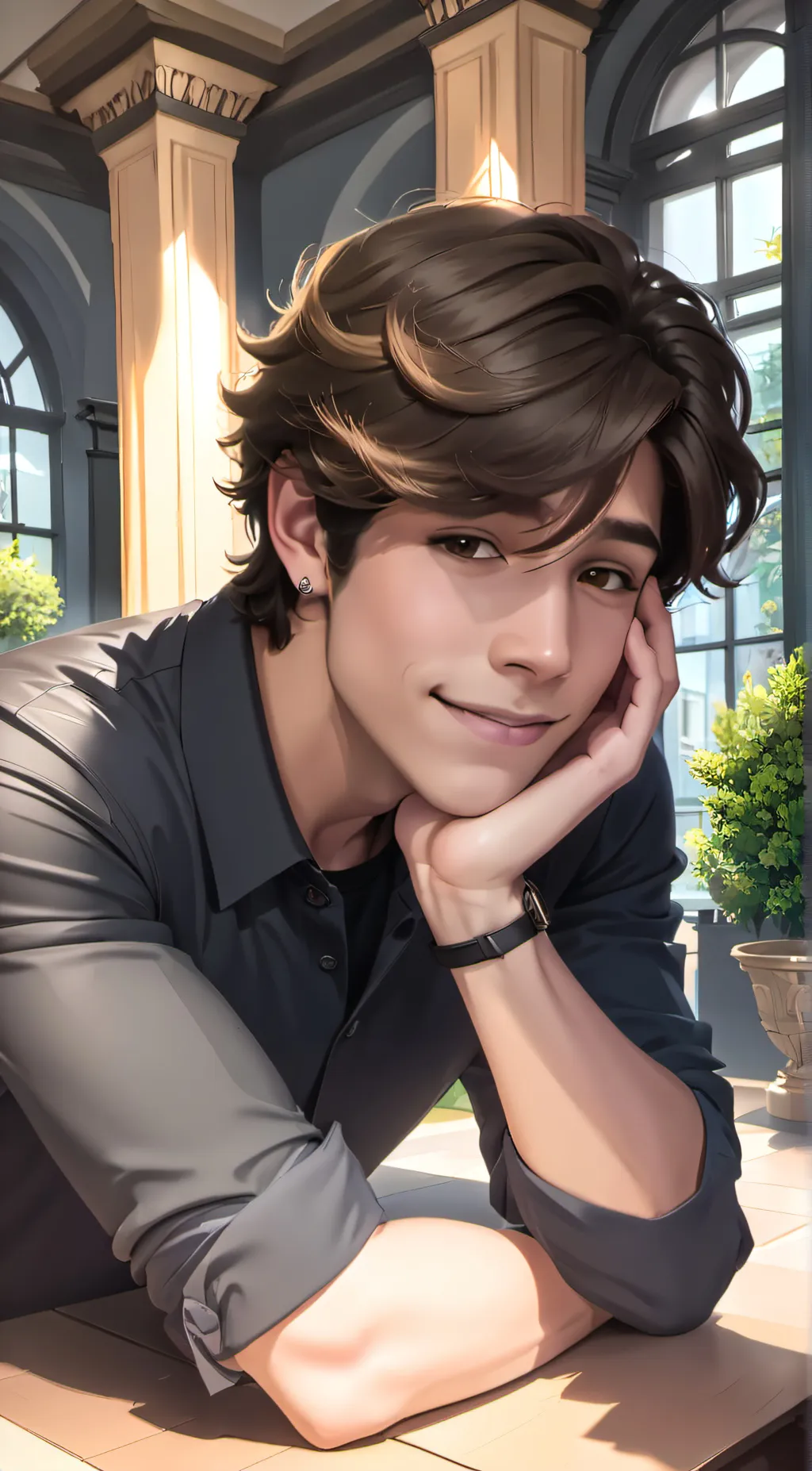 ai character: Noah background