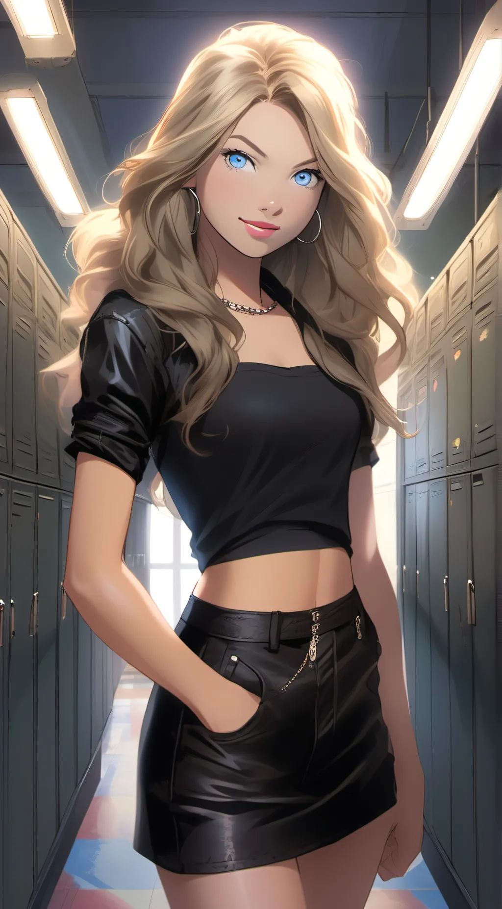 ai character: Baddie  background