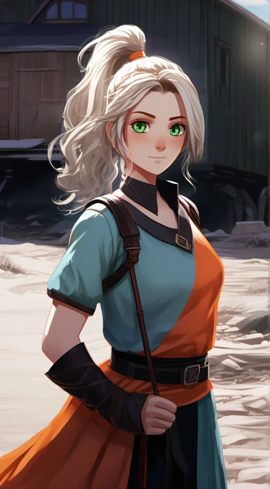 ai character: Elizabeth  background