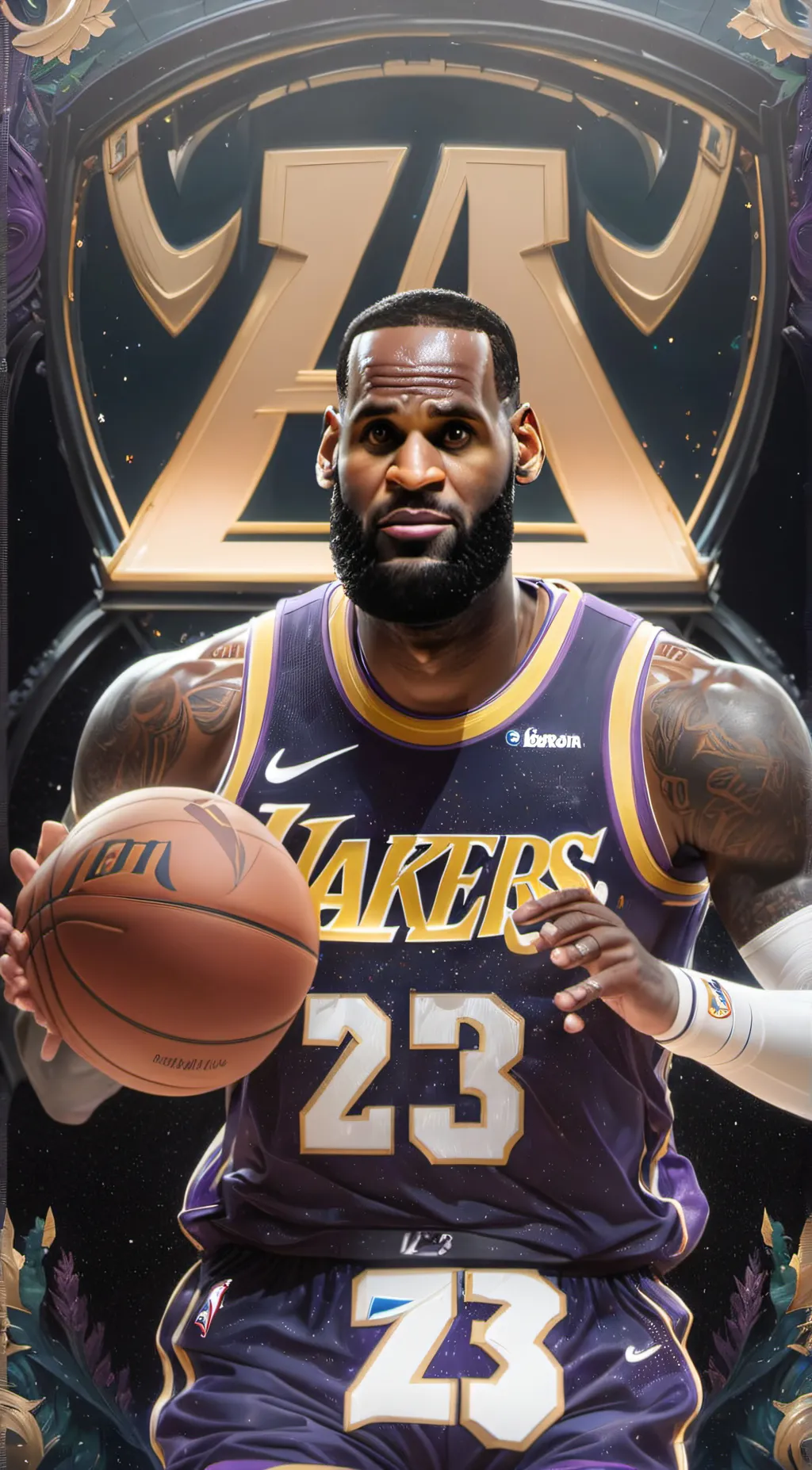 ai character: LeBron James background