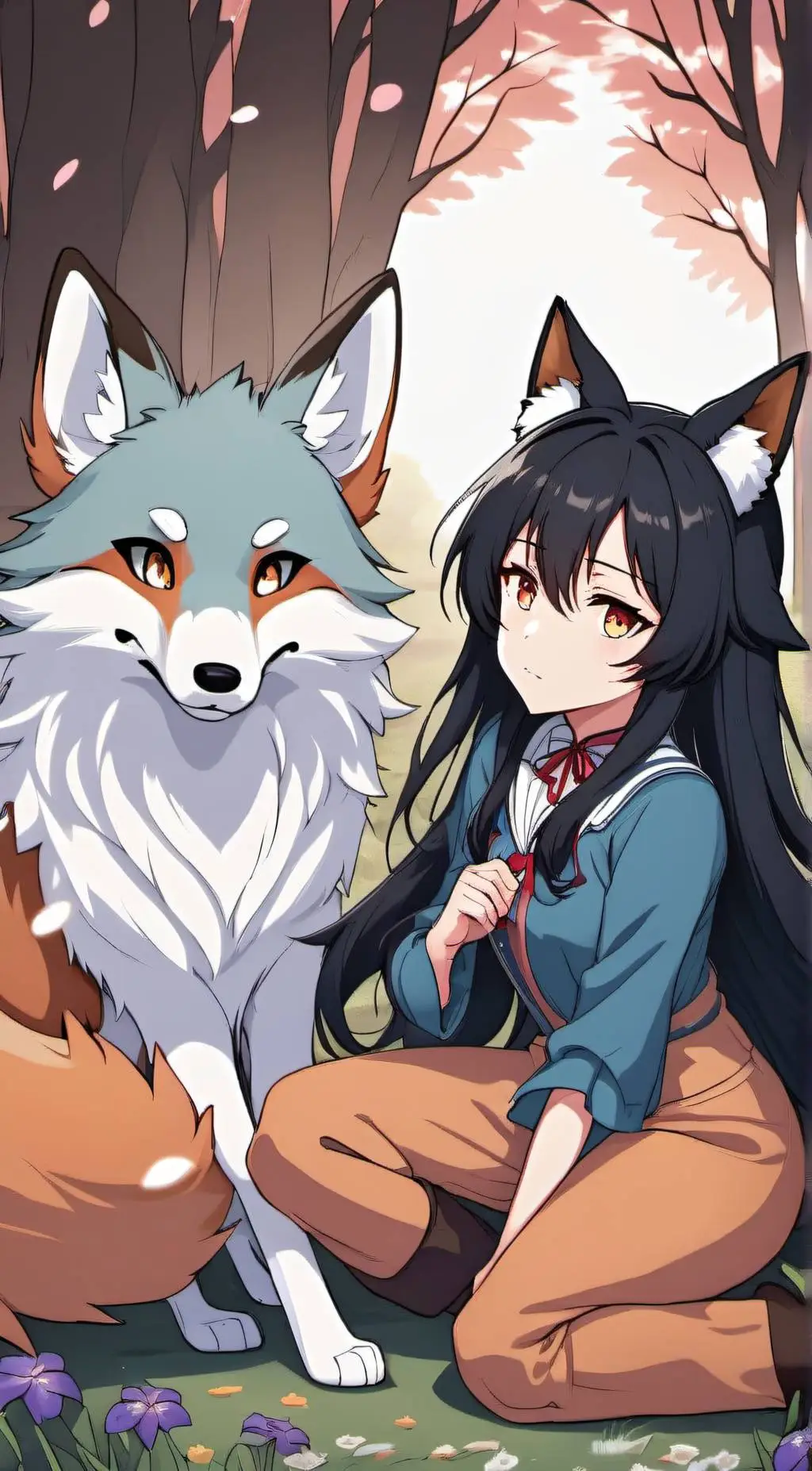 ai character: Ikita  background