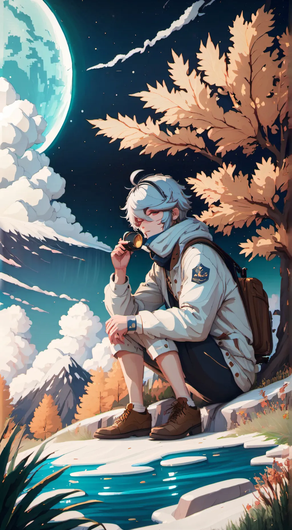 ai character: Brent background