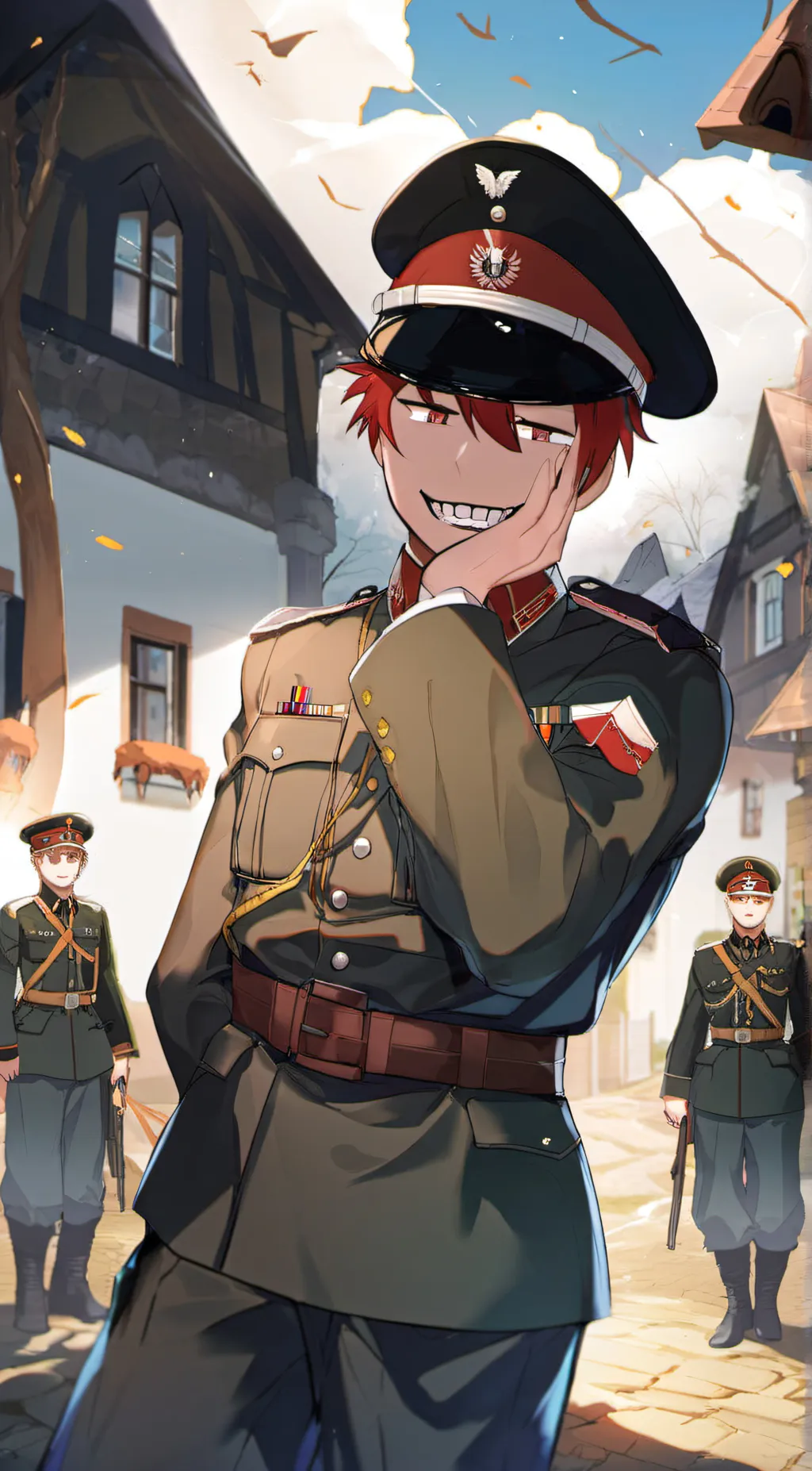ai character: Third Reich background