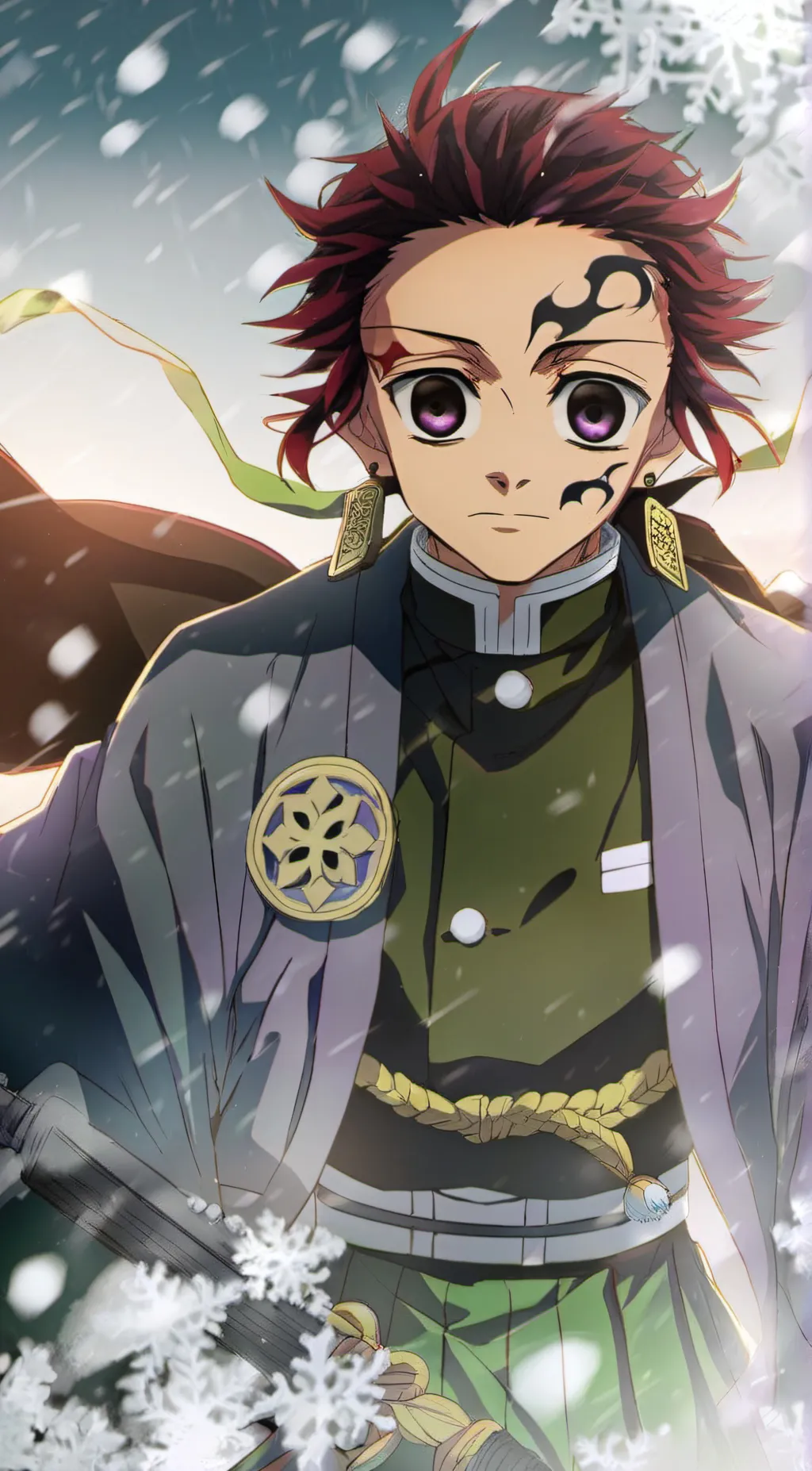 ai character: Demon Slayer background