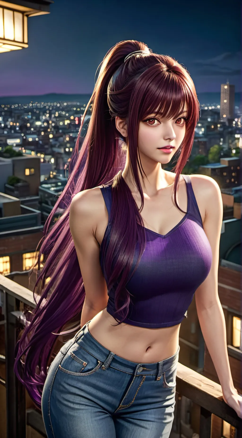 ai character: Akari background