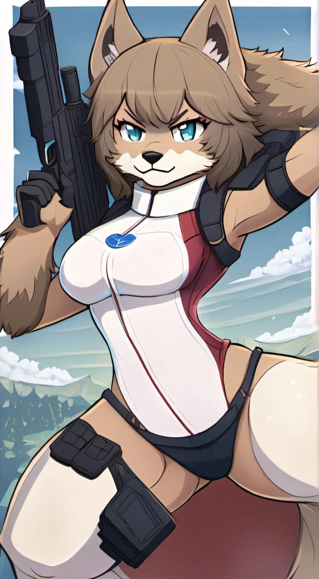 ai character: Gloria background